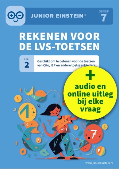 Afbeelding van Rekenen voor de LVS-toetsen 2 groep 7