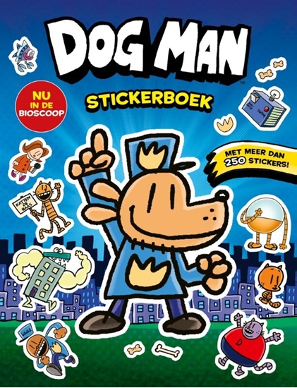 Afbeelding van Dog Man stickerboek