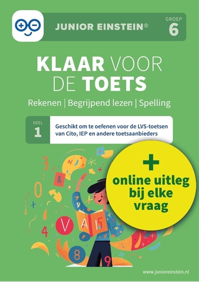 Afbeelding van Klaar voor de toets 1 groep 6