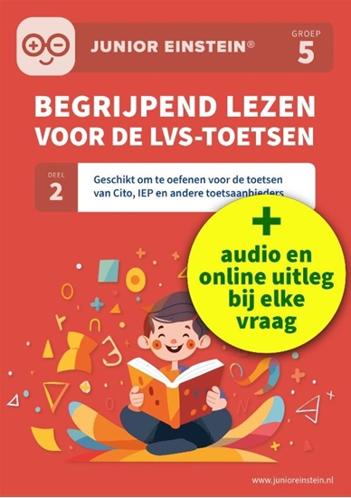 Afbeelding van Begrijpend lezen voor de LVS-toetsen 2 groep 5