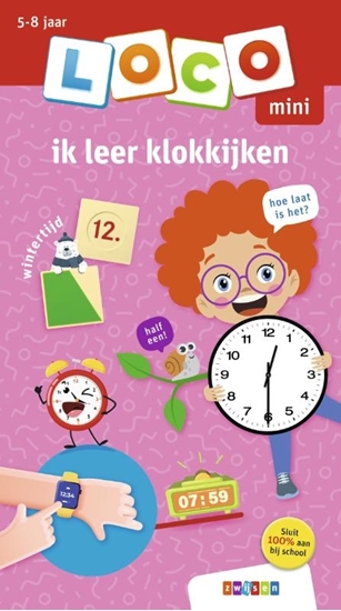 Afbeelding van Loco Mini ik leer klokkijken 6-8 jaar