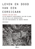 Afbeelding van Leven en dood van een Corsicaan