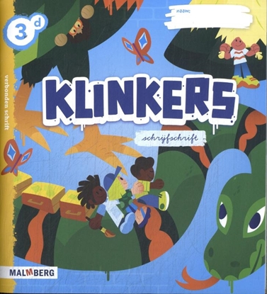 Afbeeldingen van Klinkers 3d verbonden schrift Schrijfschrift