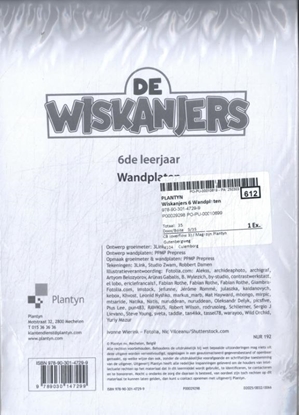 Afbeeldingen van De wiskanjers 6 wandplaten