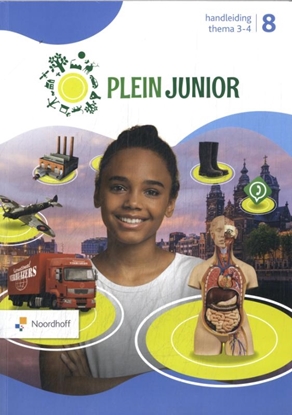 Afbeeldingen van Plein Junior groep 8 thema 3-4 handleiding