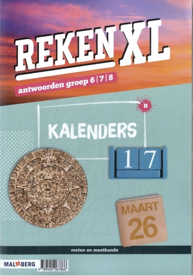 Afbeelding van RekenXL groep 6/7/8 Antwoorden