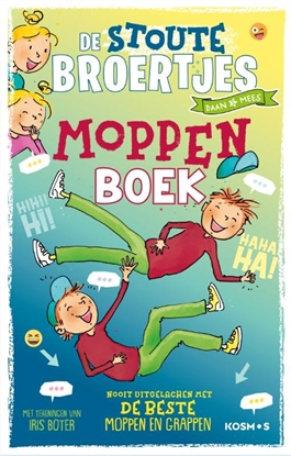 Afbeeldingen van De Zoete Zusjes De stoute broertjes moppenboek