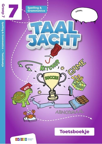 Afbeelding van Taaljacht Groep 7 spelling & grammatica toetsboekje