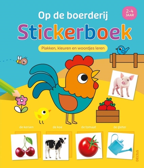 Afbeelding van Op de boerderij Stickerboek