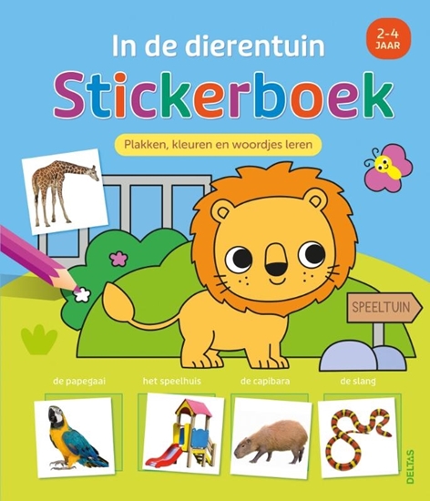 Afbeelding van In de dierentuin Stickerboek