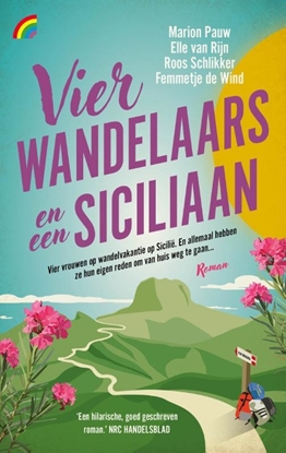 Afbeeldingen van De wandelaars Vier wandelaars en een Siciliaan