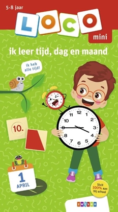 Afbeeldingen van Loco Mini Loco mini ik leer tijd, dag en maand