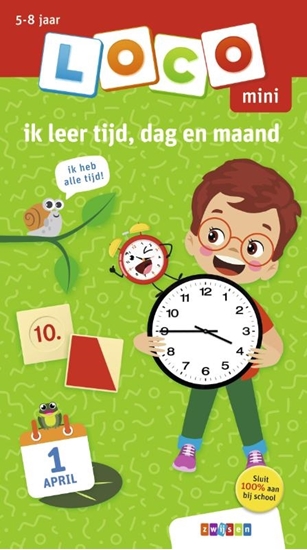 Afbeelding van Loco Mini Loco mini ik leer tijd, dag en maand