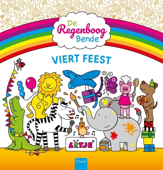 Afbeelding van De Regenboogbende viert feest