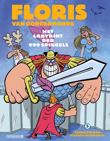 Afbeelding van Floris van Dondermonde Het labyrint der 999 spiegels