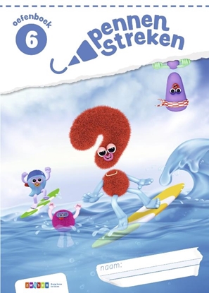 Afbeeldingen van Pennenstreken set 5 ex. Groep 6 oefenboek
