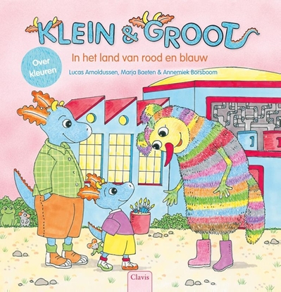 Afbeeldingen van Klein en Groot Klein en Groot. In het land van rood en blauw (over kleuren)