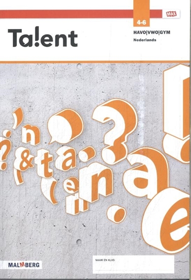 Afbeelding van Talent havo/vwo/gymnasium 4-6