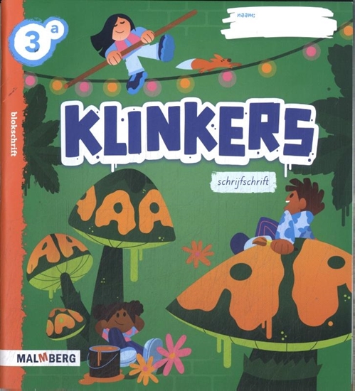 Afbeelding van Klinkers blokschrift 3a Schrijfschrift