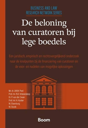 Afbeeldingen van Leiden Business and Law Research Series De beloning van curatoren bij lege boedels