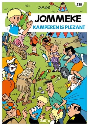 Afbeeldingen van Jommeke Kamperen is plezant
