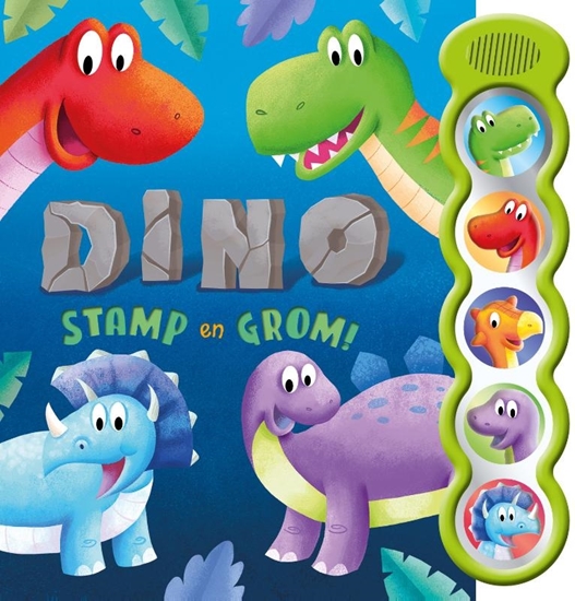 Afbeelding van Dino STAMP en GROM!