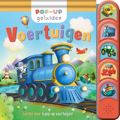 Afbeeldingen van Voertuigen – Pop-up geluidenboek