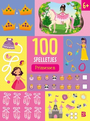 Afbeeldingen van 100 spelletjes 100 spelletjes: Prinsessen 6+