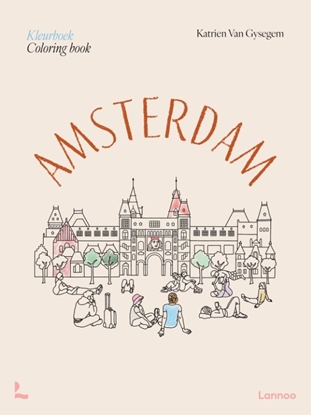 Afbeeldingen van Kleurboek Amsterdam I Coloring Book Amsterdam