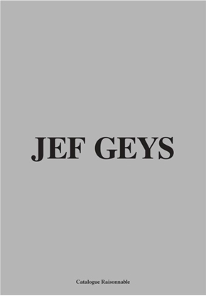 Afbeeldingen van Jef Geys. Catalogue Raisonnable