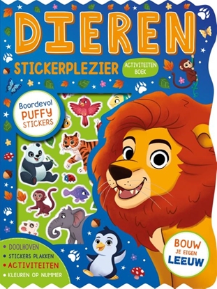 Afbeeldingen van Dieren Stickerplezier activiteitenboek