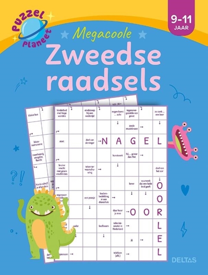 Afbeelding van Puzzelplaneet - Megacoole zweedse raadsels 9-11 jaar