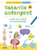 Afbeelding van Vakantie oefenpret - Leuke tel-, schrijf- en leesoefeningen (naar het1ste leerjaar / naar groep 3)