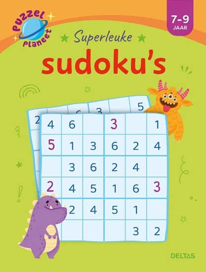 Afbeelding van Puzzelplaneet - Superleuke sudoku's 7-9 jaar