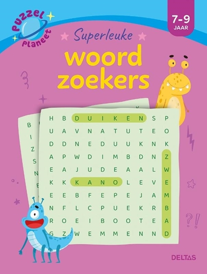 Afbeelding van Puzzelplaneet - Superleuke woordzoekers 7-9 jaar