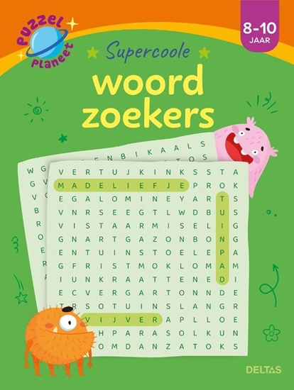 Afbeelding van Puzzelplaneet - Supercoole woordzoekers 8-10 jaar
