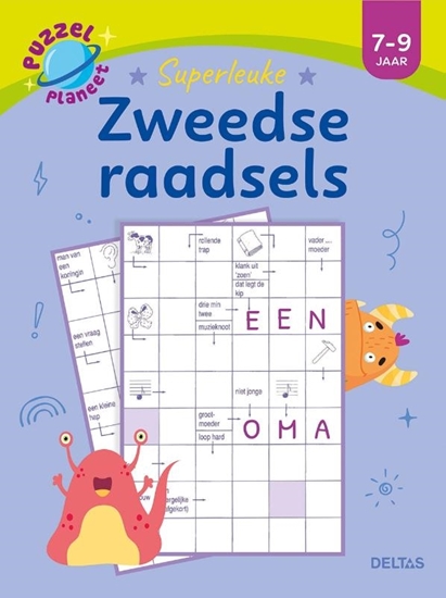 Afbeelding van Puzzelplaneet - Superleuke zweedse raadsels 7-9 jaar