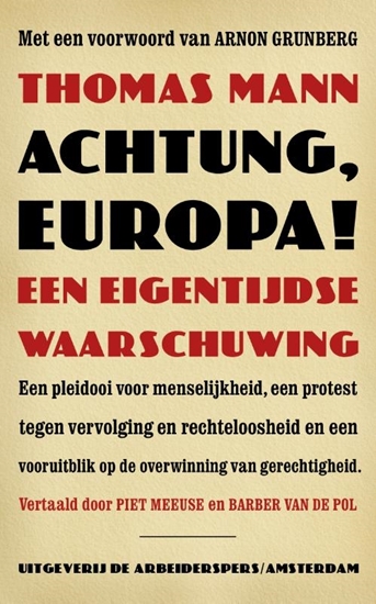 Afbeelding van Achtung, Europa!