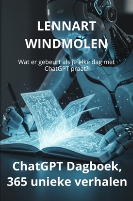 Afbeeldingen van ChatGPT dagboek, 365 unieke verhalen