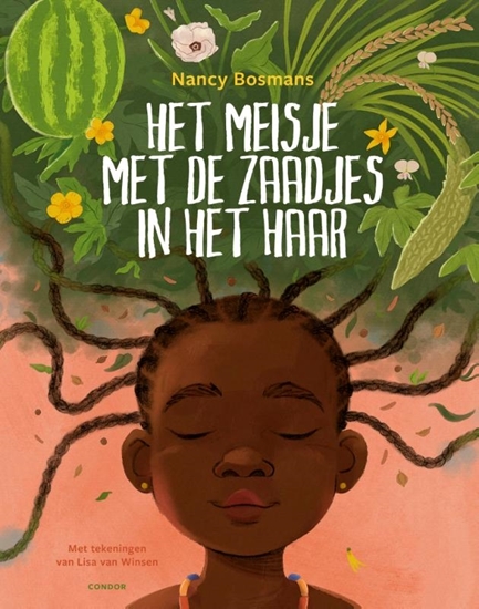Afbeelding van Het meisje met de zaadjes in het haar