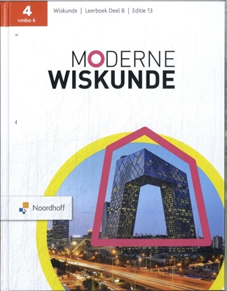 Afbeeldingen van Moderne Wiskunde 4 vmbo-k Leerboek B