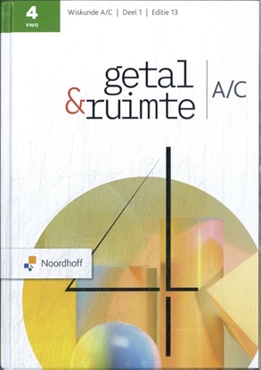 Afbeeldingen van Getal & Ruimte 4 vwo wiskunde a/c Leerboek 1