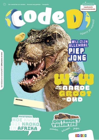 Afbeelding van Code D (set) Groep 5 Mens Maatschappij thema 1-5 pakket leerkracht antwoordenboek