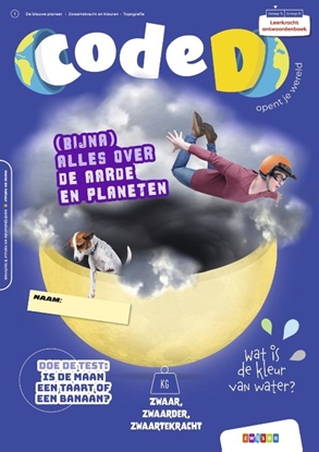 Afbeeldingen van Code D (set) Groep 5 Mens Natuur thema 1-5 pakket leerkracht antwoordenboek