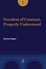 Afbeelding van Maastricht Law Series Freedom of Contract, Properly Understood