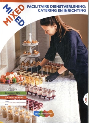 Afbeeldingen van MIXED LRN-line 3/4 vmbo bb/kb/gl Facilitaire dienstverlening: Catering en Inrichting
