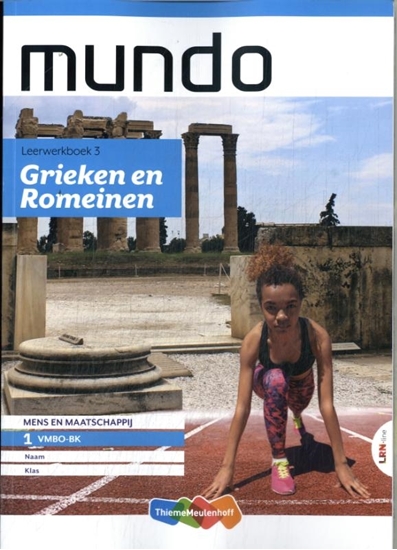 Afbeelding van Mundo LRN-line 1 vmbo bk thema 3 Grieken en Romeinen Leerwerboek