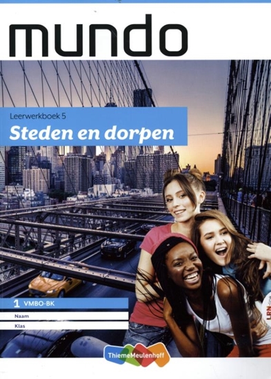 Afbeelding van Mundo LRN-line 1 vmbo bk thema 5: Steden en dorpen Leerwerkboek