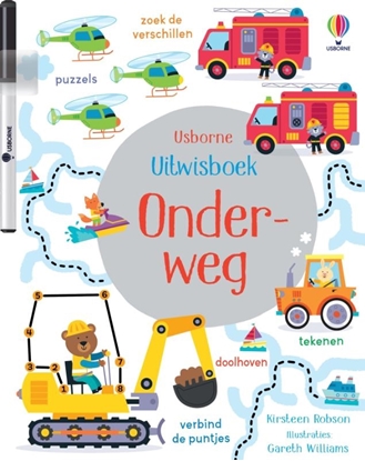 Afbeeldingen van Uitwisboek Onderweg