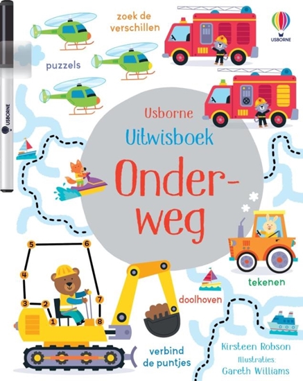 Afbeelding van Uitwisboek Onderweg